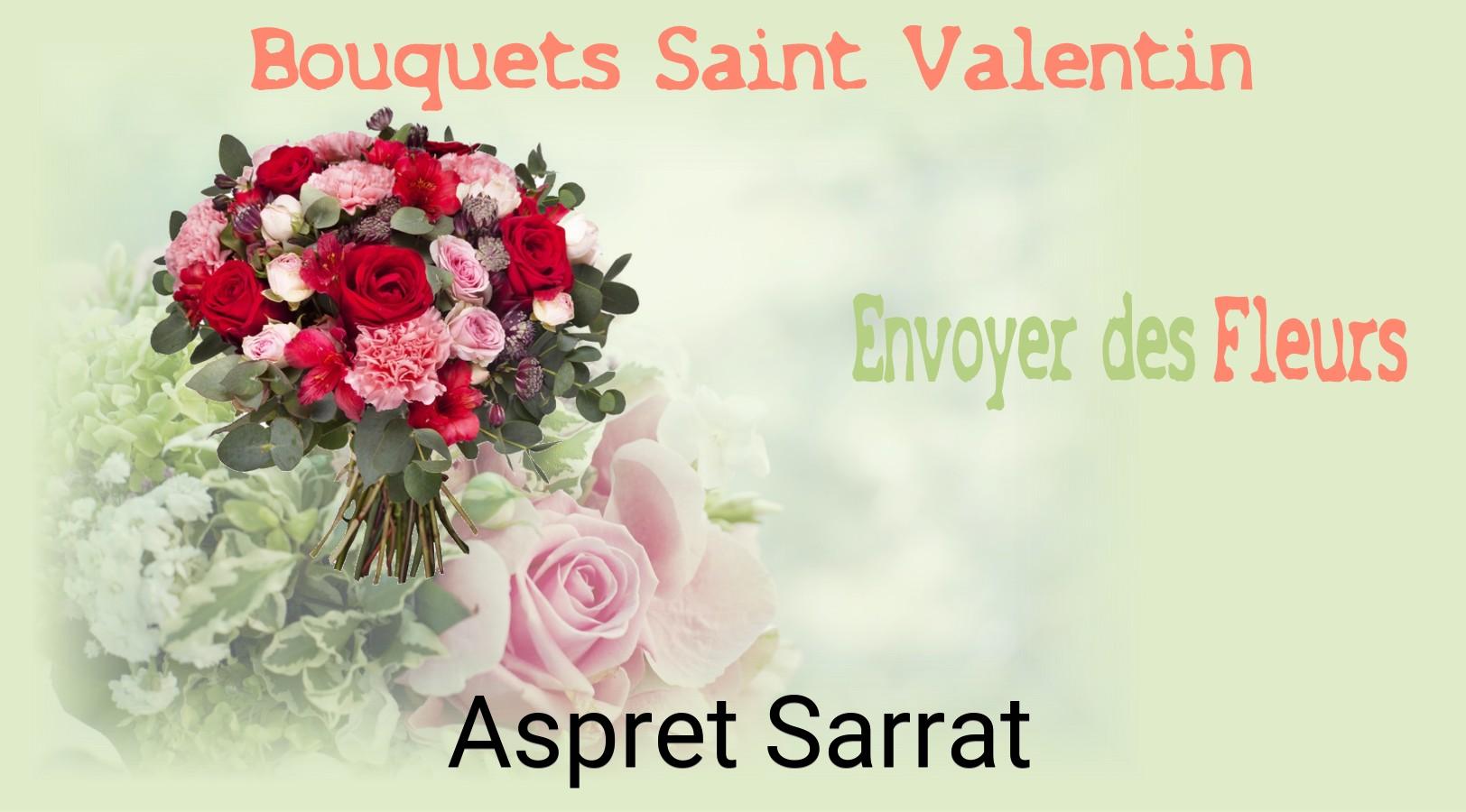Roses de Saint-Valentin livrées à Aspret-Sarrat